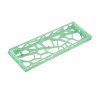 KiBcsLic Coque de Clavier GH60 Transparente Matériau Translucide Accessoire Informatique Finition Givrée pour Joueurs, Green