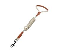 KiBcsLic Corde de Promenade pour Animaux de Compagnie de 1,5 M avec Poignée Confortable, Idéale pour Les, Beige