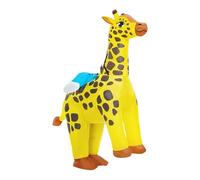 KiBcsLic Costume de Girafe Gonflable à Chevaucher, Tenue de Cosplay pour Fête D'anniversaire.
