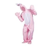 KiBcsLic Costume Lapin Cosplay Costume Bodysuit Déguisement Capuche Oreilles Longues Polyester Respirant Style Décoratif Adapté Aux Activités de, M