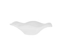 KiBcsLic Coupe à Fruits, Plat de Service, Bonbonnière, Moderne, Assiette à Dessert élégante, Centre de Table pour Biscuits Aux Noix, Cupcakes, Cuisine à Desser, Blanc