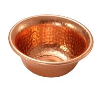 KiBcsLic Coupe Offrande Bouddhiste Bol Eau Bouddhiste Récipient Offrande Coupe Temple Cuivre Centre Table Robuste Adapté à L'Autel Méditation Spiritualité Déco, 11cmx11cmx5cm