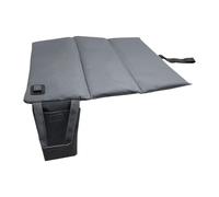 KiBcsLic Coussin Chauffant Siège Tapis Chauffant USB Réglable Coussin Isolant Pliable Pratique avec Poignée en Tissu Oxford pour Déplacements Évènements, Gris