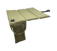 KiBcsLic Coussin Chauffant Siège Tapis Chauffant USB Réglable Coussin Isolant Pliable Pratique avec Poignée en Tissu Oxford pour Déplacements Évènements, Vert