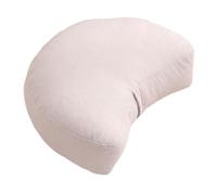 KiBcsLic Coussin de pour Une Utilisation en Intérieur comme Siège Confortable Ou Support Dorsal Au Bureau et en Studio, Blanc