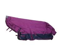 KiBcsLic Couverture d'hiver pour Cheval, Tapis D'écurie 600D épais et Imperméable, Protection Optimale Contre Le Froid et L'humidité, Rose Rouge XL