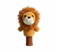 KiBcsLic Cover-Driver Lion Doux Housse de Driver en Peluche Bonne Visibilité Matériel Sportif pour Golfeurs