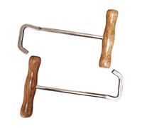 KiBcsLic Crochet de Botte avec Poignée en Bois, Accessoire D'équitation Indispensable pour Hommes et Femmes