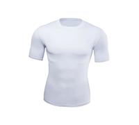 KiBcsLic Débardeur Musclé Homme Faux Torse T Shirt Corps Musclé Déguisement Nylon Élasticité Épaules Suit Convient pour Fête Anniversaire Usage Quotidien, M