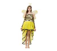 KiBcsLic Déguisement d'abeille pour femme, idéal pour le cosplay, les fêtes et Pâques, L
