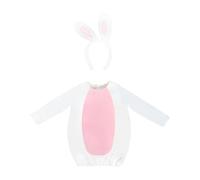 KiBcsLic Déguisement de Lapin pour Filles, Idéal pour Un Bal Masqué Ou Un Carnaval, S M