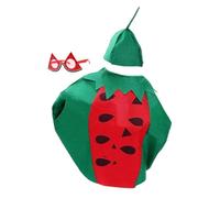 KiBcsLic Déguisement Pastèque pour Adulte, Idéal pour Un Défilé de Mode Ou Un Jeu de Rôle.