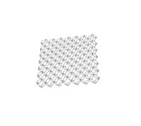 KiBcsLic Dessous de Plat à Ressort Tapis de Tasse Grille de Séchage Support de Pot En Acier 304 Léger et Portable Adapté pour Plein Air Salle à Manger Barbecue, Argent