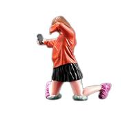 KiBcsLic Diorama à L'échelle 1/64, Trains, Architecture, Projets de Bricolage, S, Scène Miniature, Décoration de Figurine Peinte à La Main