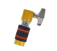 KiBcsLic Embrayage de Charleston Support de Charleston Pièce Détachée Mécanisme de Serrage Construction Solide pour Longue Durée de Vie Convient pour Batteurs, or