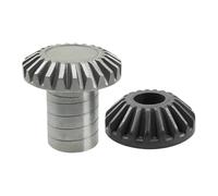 KiBcsLic Ensemble D'engrenages Coniques, Engrenage Conique et Pignon D'entraînement pour Robots Culinaires, Ensemble de Moyeu D'engrenages Coniques