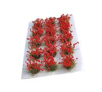 KiBcsLic Ensembles de Végétation pour Les Réseaux Ferroviaires et Les Modèles de Décors, Rouge