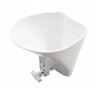 KiBcsLic Entonnoir Pâte Robot Accessoire Mixer Bec Verseur Farine Goulotte Mélange Conception Simple pour Diriger les Ingrédients sans Salissures Adapté à Pâtisserie Maison Cuisine Quotidienne