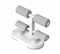 KiBcsLic Entraîneur Abdominal Domicile Sit-up Barre Appareil Abdos Support Ventouse Réglable Trois Hauteurs Ajustement Personnalisé pour Méthodes Variées et