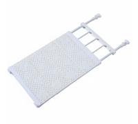 KiBcsLic Étagère Extensible sans Perçage Polyvalent Séparateur de Placard Télescopique Robuste et Séparateur de Gardien Placard Télescopique pour Locataires, 73-130x30cm