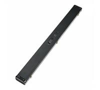 KiBcsLic Étui Queue Snooker Boîte Housse Coffret Compartiment 3 Fentes Doublure Flanelle Protection Contre Chocs et Rayures PU Transport Pratique Adapté aux Soirées de Ligue Déplacements