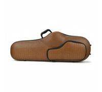 KiBcsLic Étui Rigide Coque Moulé Boîtier pour Déplacements, Concerts, Répétitions, Array, Marron