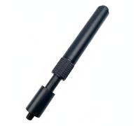 KiBcsLic Extension Poignée Télescopique Aluminium Tube Ajustable avec Filetage Sécurisé et Matériau Résistant pour Assurer Une, Noir, Extension De Queue De Billard Universal 240-340mm