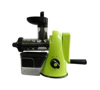 KiBcsLic Extracteur de Jus à Main Manuel Pratique et Léger avec Poignée Ergonomique pour Une Utilisation Sans Fatigue Adapté Aux Petits Espaces et, Vert