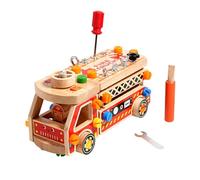 KiBcsLic Fabriqué En, Jouet de Camion de Démontable, Planche à Tournevis, éducatif