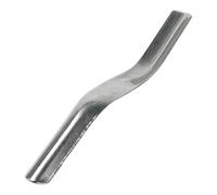 KiBcsLic Fer à Joint Outil de Maçon Jointeur Convexe Lisseur pour Carrelage et Spatule Double En Acier Inoxydable Résistant Approprié pour Le Jointoiement Des, 24.3 Mm de Largeur