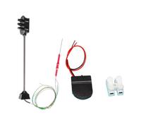 KiBcsLic Feux de Circulation, Modèle de Micro-, Chemin de Fer Léger, Mini-lumière pour Table de Sable, 3v