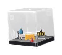 KiBcsLic Figurine à l'échelle 1:64, modèle humain, diorama urbain pour projets d'architecture et loisirs, Figure Bleue