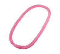 KiBcsLic Fitness Hoop Cercle D'Entraînement Anneau Sportif Cerceau Poids pour Renforcement du Corps Recouvert de Peluche Souple Portable Adapté à Adultes Femme, Rose Rouge