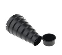 KiBcsLic Flash Conical Snoot Tube à Faisceau de Lumière Métal pour Contrôle de l'Éclairage Adaptateur pour Monture Accessoire Convient Prise de Vue