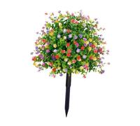 KiBcsLic Fleurs de Gypsophile Artificielles sur Piquet, Fleurs Décoratives, Fausses Fleurs Printanières