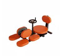 KiBcsLic Flexibility Appareil de Split Écarteur Jambe Banc d'Assouplissement Machine de Stretching Acier et Rembourrage Confortable Jambes Maintenues et , Marron