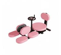 KiBcsLic Flexibility Appareil de Split Écarteur Jambe Banc d'Assouplissement Machine de Stretching Acier et Rembourrage Confortable Jambes Maintenues et , Rose