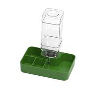 KiBcsLic Gamelle pour Reptiles, Accessoire pour Amphibiens, Bol d'eau pour Dragon, Serpent, Gecko, Vert Petit
