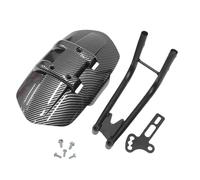 KiBcsLic Garde-Boue Vélo Électrique Bavette Arrière Pare-Boue Accessoire Matière PP Résistante Empêche Les Projections d'eau Adapté Aux Scooters Éle, with Bracket A Screw