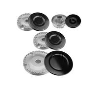 KiBcsLic Gas Burner Flame Cap Diffuseur Cuisine Accessoires Couvercle Acier Installation Facile Adapté aux Maison Restaurants Magasins, Surface Concave