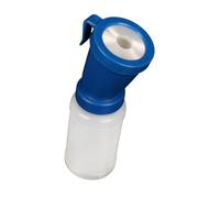 KiBcsLic Gobelet de Trempage pour Pis, Outil Portable, 300 ML, Anti-Reflux, Conception Légère, Réutilisable, Convient Aux Chèvres, Moutons et Vaches, Bleu