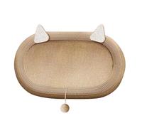 KiBcsLic Griffoir pour Chat, Bol de Salon, Confortable, Griffe de broyage, Accessoires pour Animaux de Compagnie, Protection de Meubles, nid de Couchage, 55 Cm X 40 Cm
