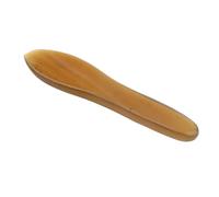 KiBcsLic Guasha Grattoir Planche Massage Gua Sha Outil Raspa Réutilisable Composite Surface Douce Améliore Teint Automassage Convient à Domicile Salon de Beaut, Couleur naturelle #2