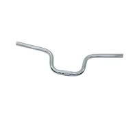 KiBcsLic Guidon de Vélo Ergonomique en Aluminium, Rehausseur Universel, Accessoire de Cyclisme Confortable, Pièce de Rechange, Taille L, Argent