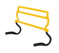 KiBcsLic Haies D'Agilité Obstacle de Équipement de Rugby Support d'exercice Pliable avec Hauteur Modulable pour des Défis Variés Adapté pour L'Entraîn, Jaune