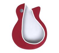 KiBcsLic Housse Anti-poussière Guitare Étui de Protection Musical Sac Antipoussière Léger et Commode Adapté pour Guitaristes Utilisation Quotidienne Rangement, Rouge