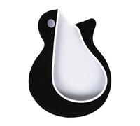 KiBcsLic Housse Anti-poussière Guitare Étui de Protection Musical Sac Antipoussière Léger et Commode Adapté pour Guitaristes Utilisation Quotidienne Rangement, Noir