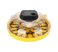 KiBcsLic Incubateur Automatique Couveuse Œufs Volaille Plateau Gestion Température Précision Élevée Matériel Compact Adapté École Maison 26cmx16.5cmx36cm