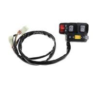 KiBcsLic Interrupteur de Démarrage Guidon Assemblage Bouton Électrique Arrêt Démarrage Pratique Matériau Convient pour Réparation Garage Entretien ATV