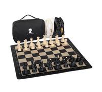 KiBcsLic Jeu D'échecs International Portable, Jeu D'échecs de pour 2 à 4 Joueurs, Intelligence